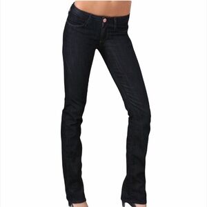 Earnest Sewn Decca Straight Leg Dark Wash Jeans